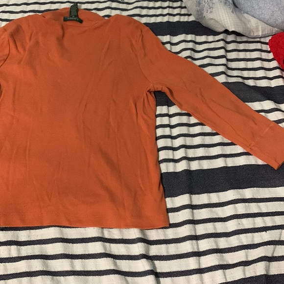 Ralph Lauren burnt orange sweater - Picture 5 of 6